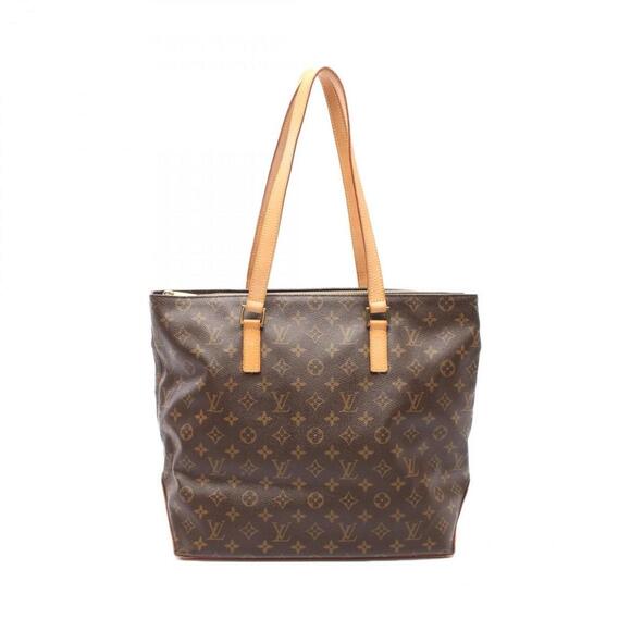 Louis Vuitton Handbags - LOUIS VUITTON Authentic Brown Monogram Leather Tote Bag